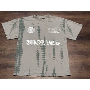 Darc Sports Wolves NFGU Wish You Were Here Collection Gray Green Tie Dye Men’s M